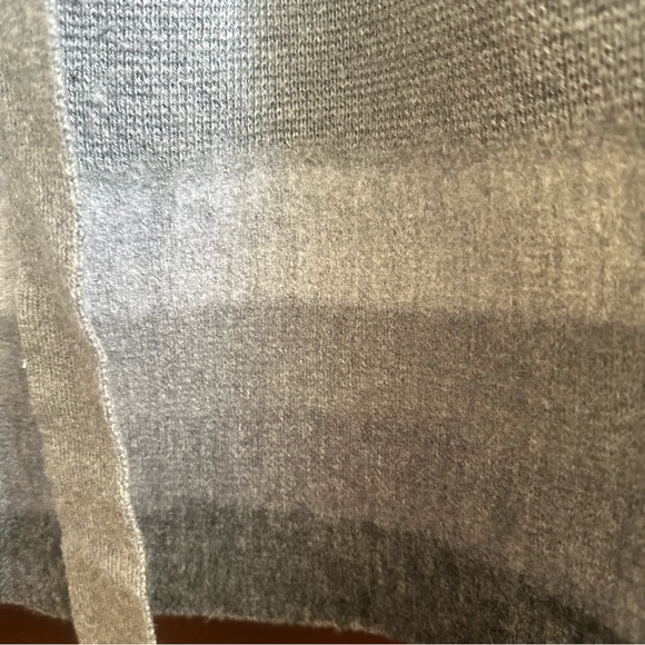 Ann Taylor Coatigan, GRAY belted cardigan sweater, duster, wrap, XS - Picture 3 of 6